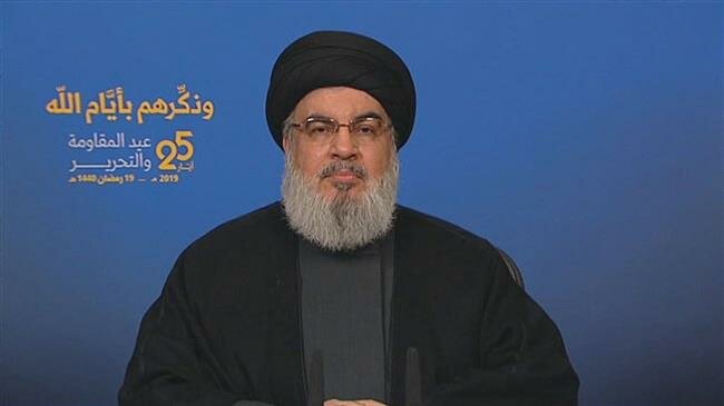  Hezbollah Standing Firm against US, Israeli Plots: Nasrallah 