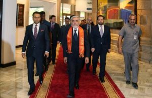 Abdullah in India for trade exhibition as he expects to meet PM Modi